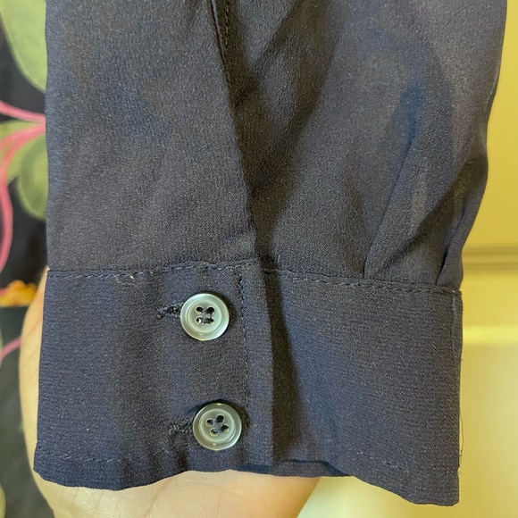 SOLD 🚫 Anthropologie Maeve Sheer Long Sleeves Blouse - Picture 9 of 10